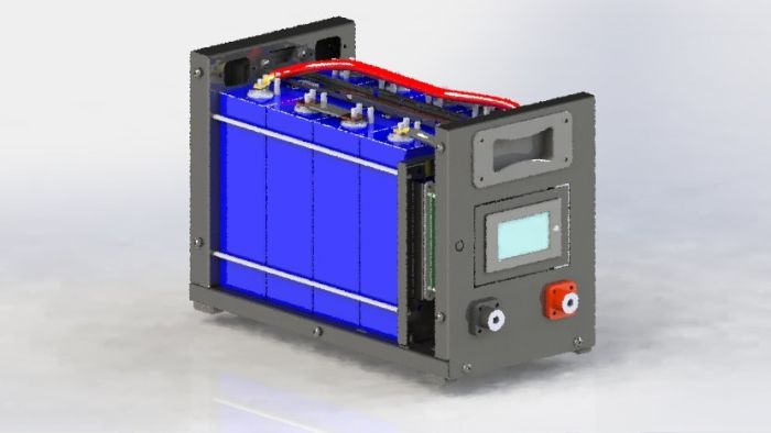 Корпус №1 GB 8x105Ah для LiFePO4 акумуляторів